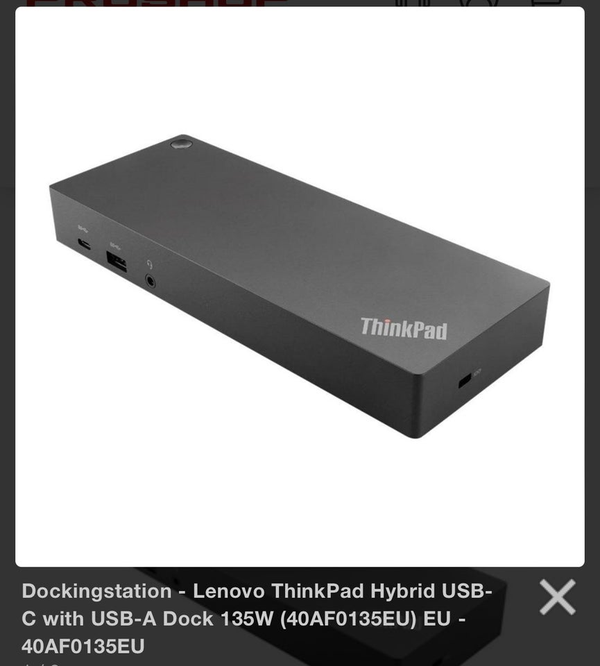 Dockingstation Lenovo God