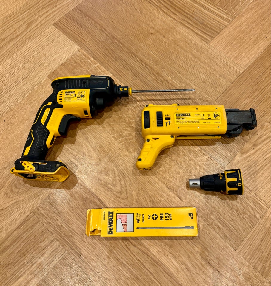 Gipsskruemaskine, DeWalt