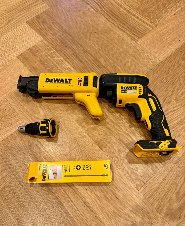 Gipsskruemaskine, DeWalt