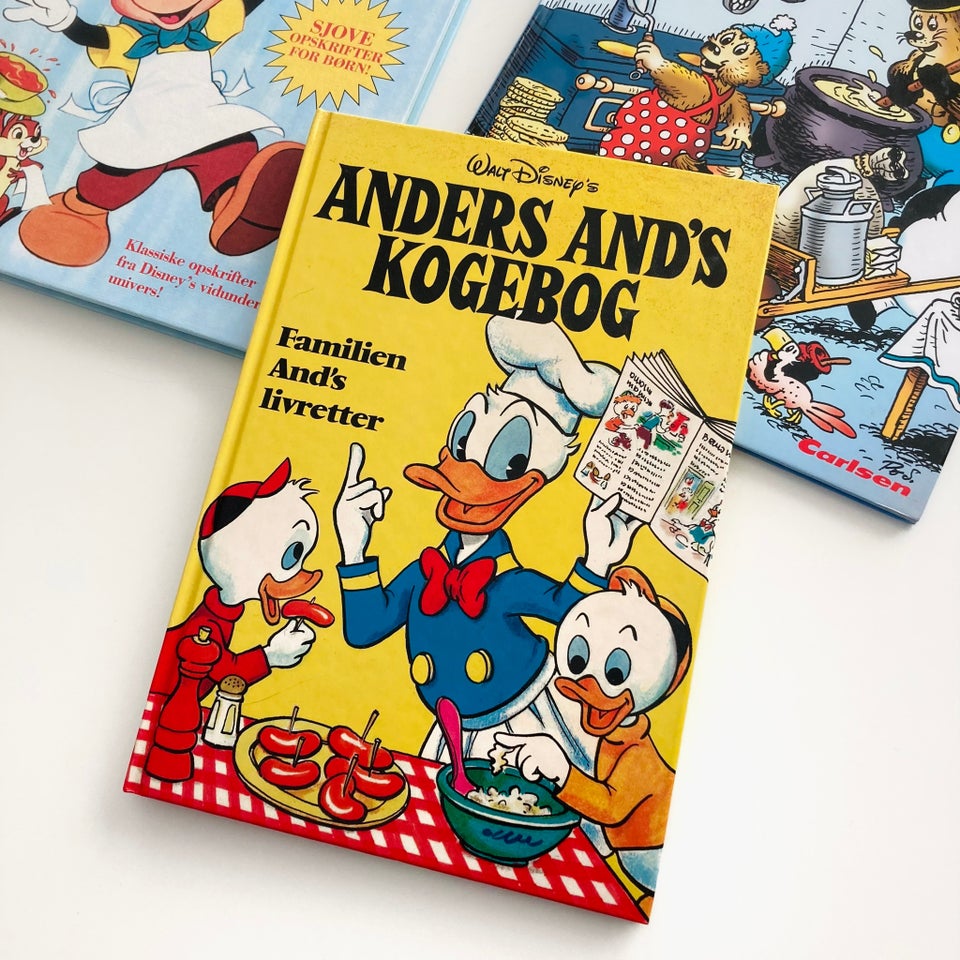 Anders And’s kogebog, Livretter,