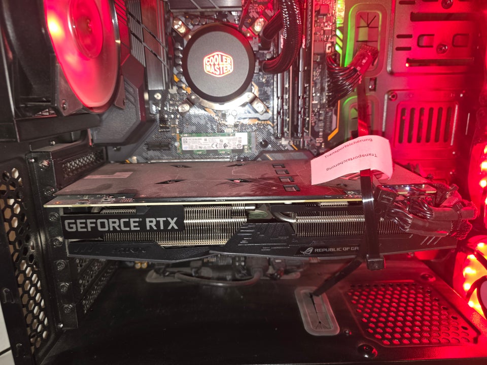 Nvidia Geforce RTX 2070 8GB asus rog