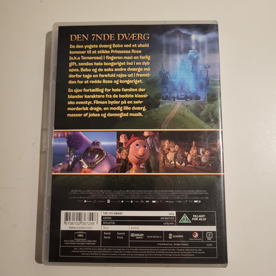 Den 7nde dværg - the 7th dwarf, DVD,