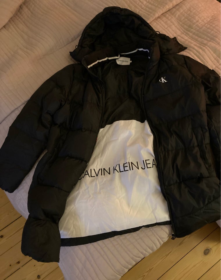 Dynejakke, str. L, Calvin Klein