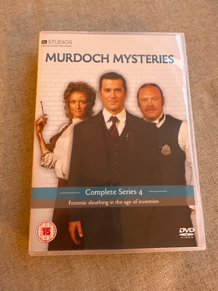 Murdoch mysteries sæson 1-3 samt 4,