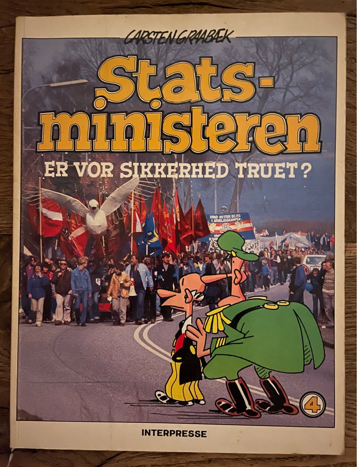 Statsministeren 4, Tegneserie