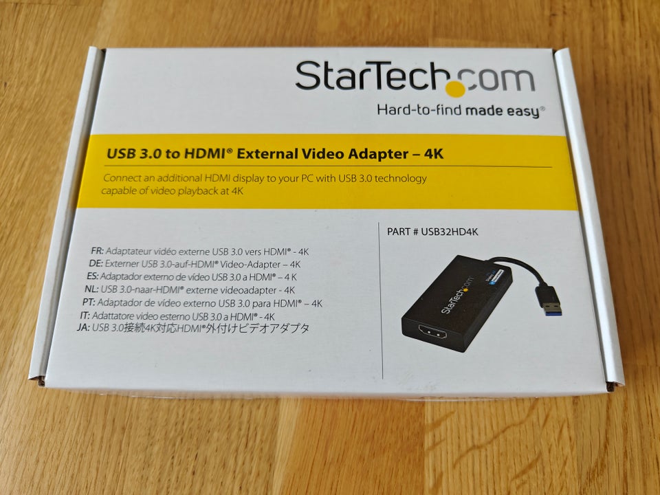 Adapter, Startech HDMI USB Grafik