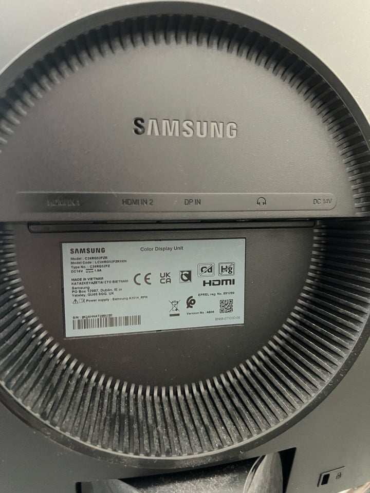 Samsung, 24 inch bending Samsung