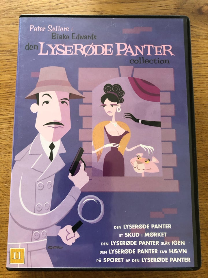 Den lyserøde panter, DVD, komedie