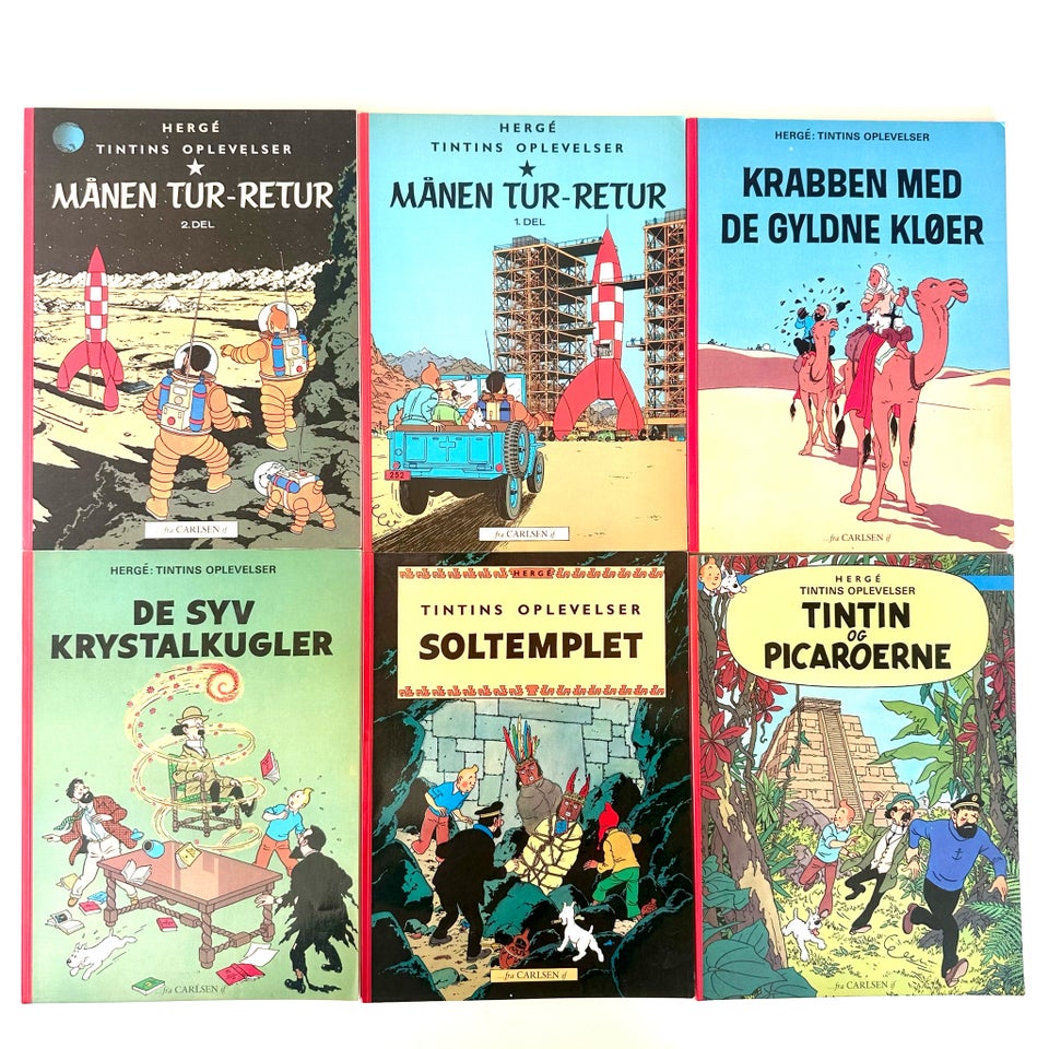 Tegneserier, Samling af Tintin