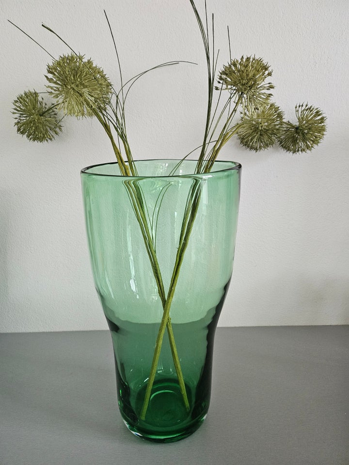 Vase Glas vase Grøn