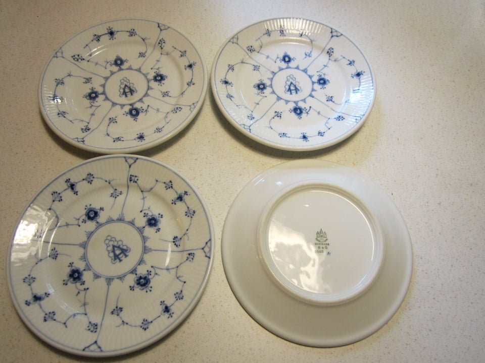 Porcelæn Frokosttallerkner BG