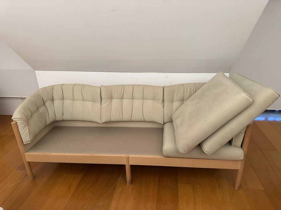 Sofa, træ, 3 pers.