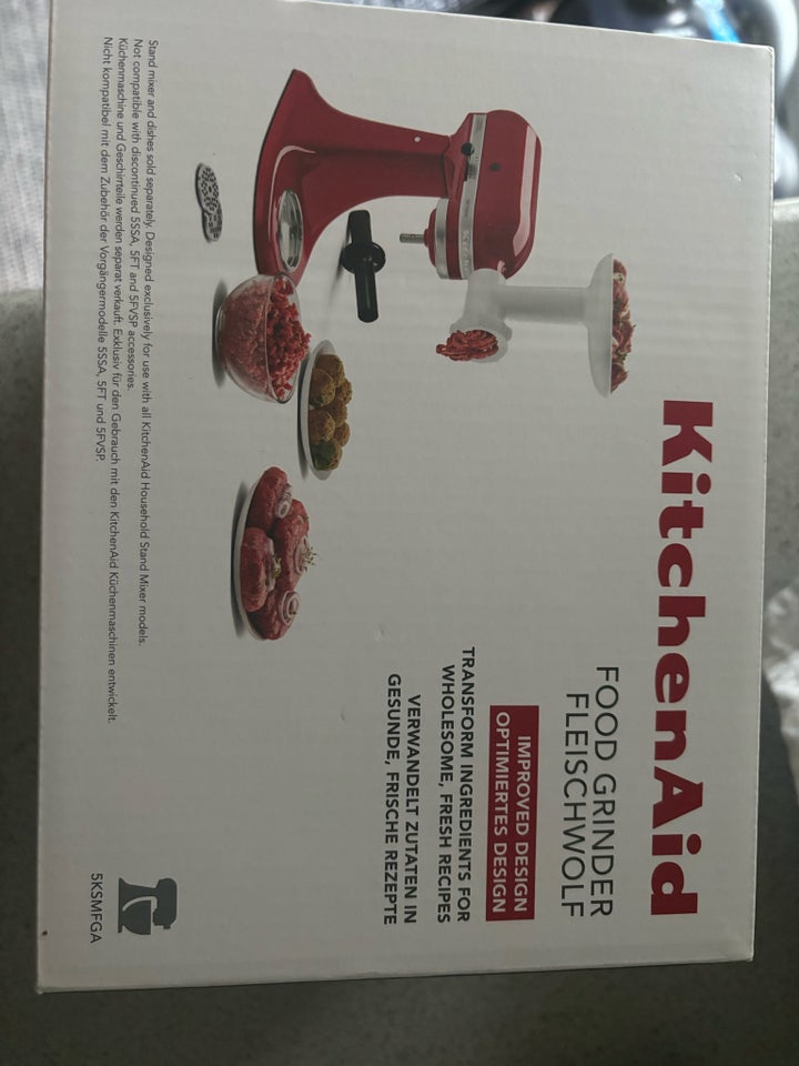 Kitchenaid kødhakker, Kitchenaid