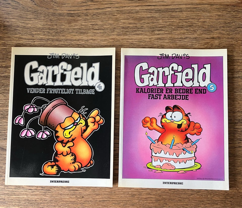 Garfield, Jim Davis, Tegneserie