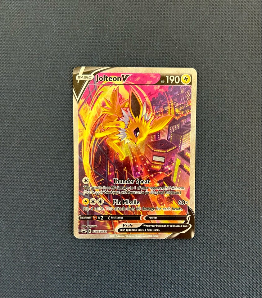 Samlekort, Jolteon V alt art promo