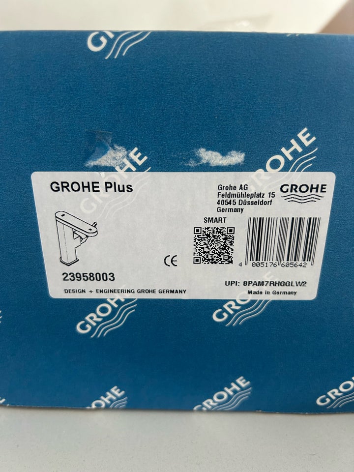 Vandhane, Grohe