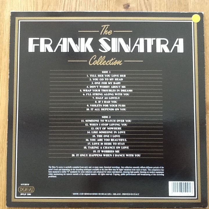 LP, Frank Sinatra, The Frank