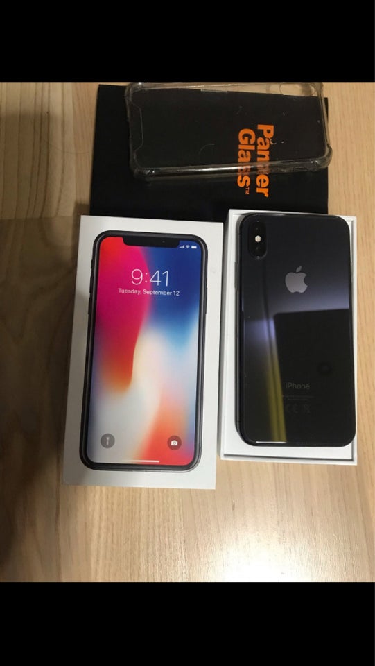 iPhone XS, 256 GB, sort