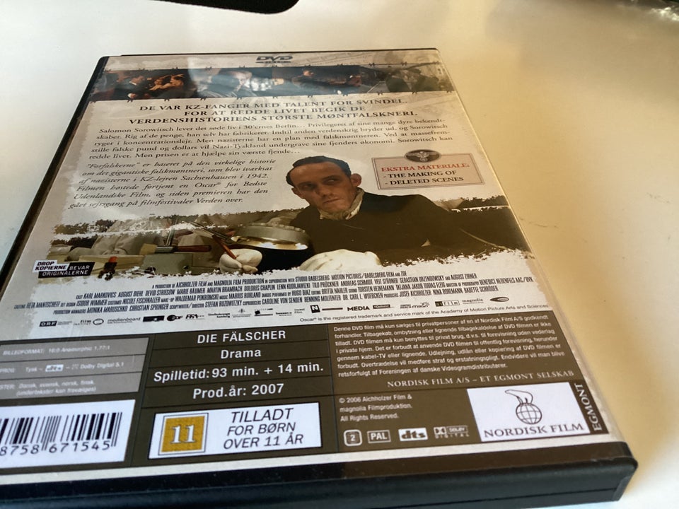 Forfalskerne  DVD drama