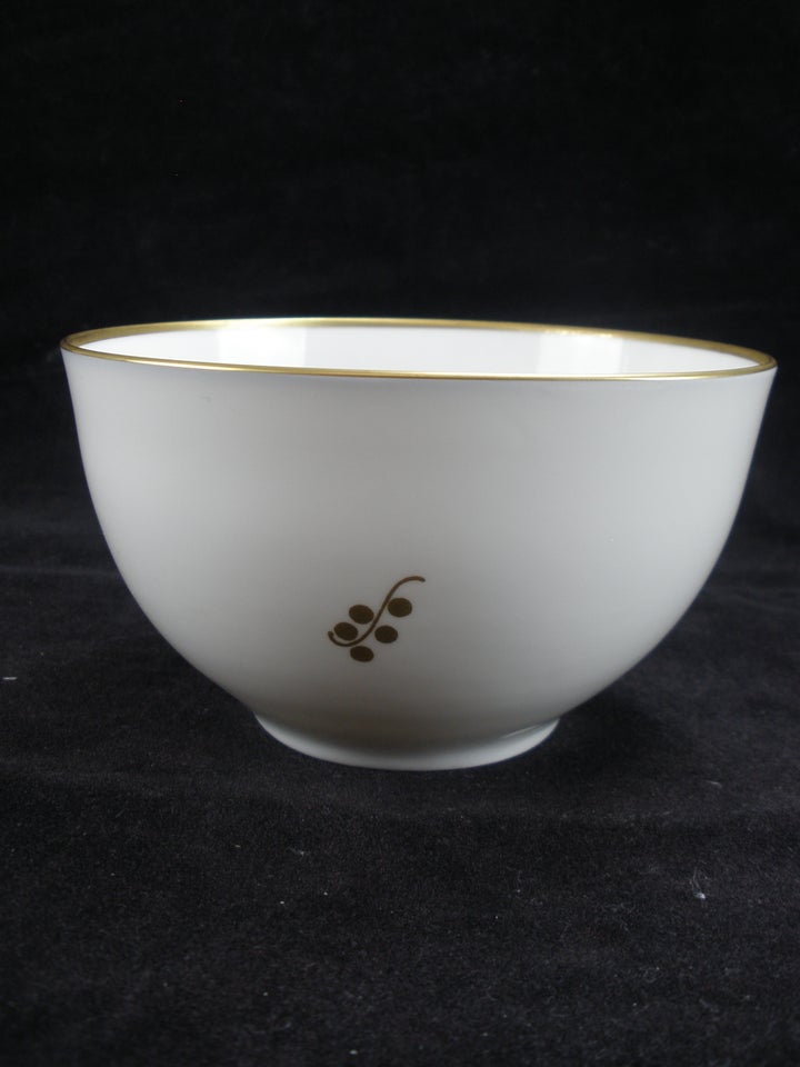 Porcelæn Brun Iris Skål 711/9090