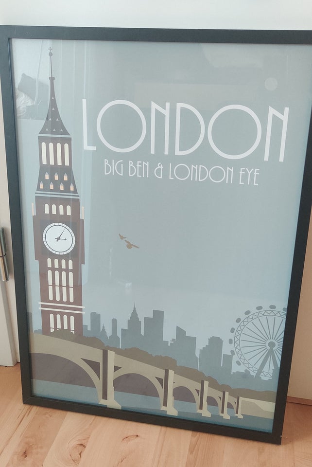 Plakat , motiv: London, b: 60 h: 70