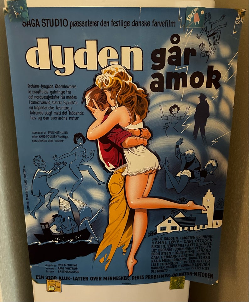 Filmplakat Dyden amok b: 62 h: 85