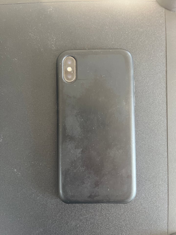 iPhone X, 64 GB, sort