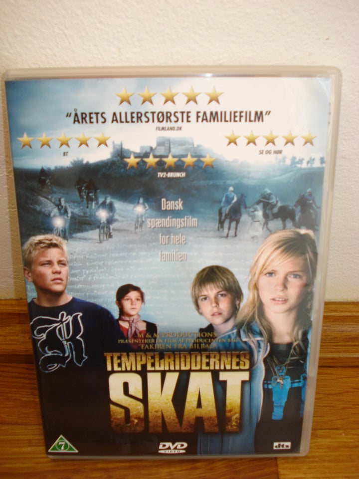 Tempelriddernes skat 1+2+3, DVD,