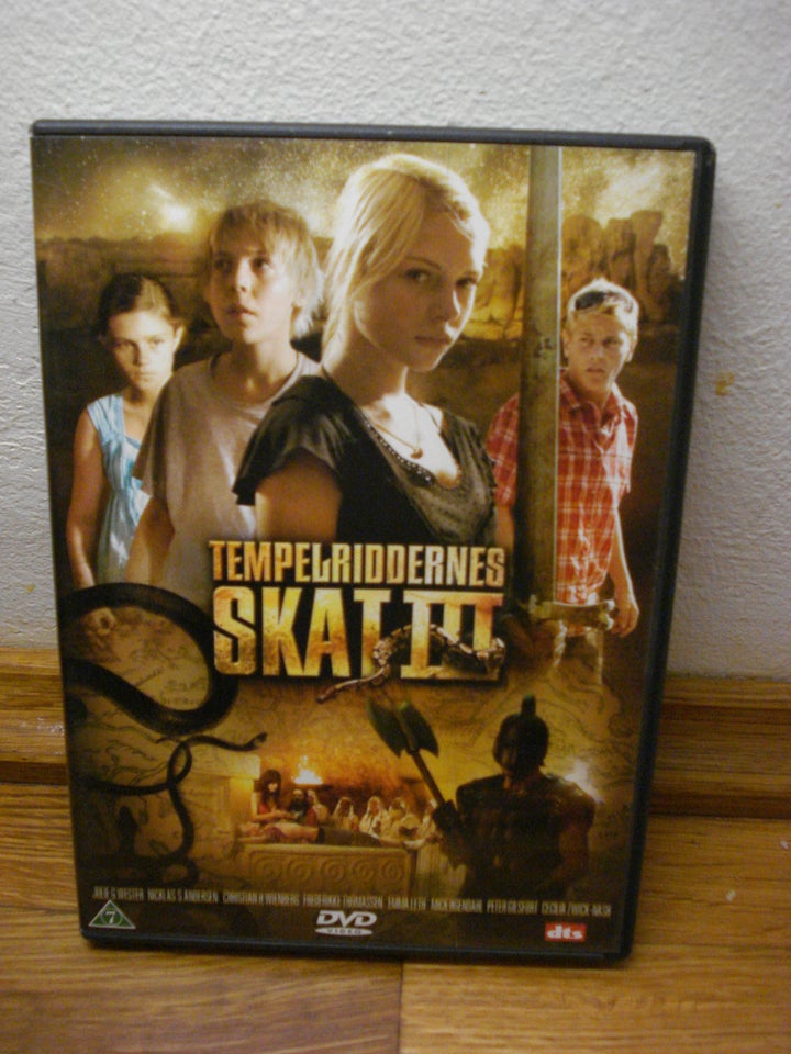 Tempelriddernes skat 1+2+3, DVD,