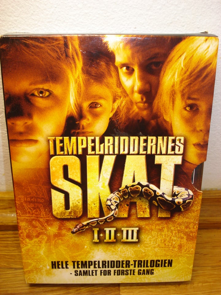 Tempelriddernes skat 1+2+3, DVD,