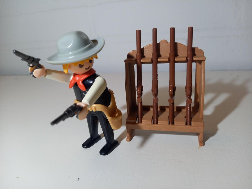 Playmobil Sherif med geværer mm