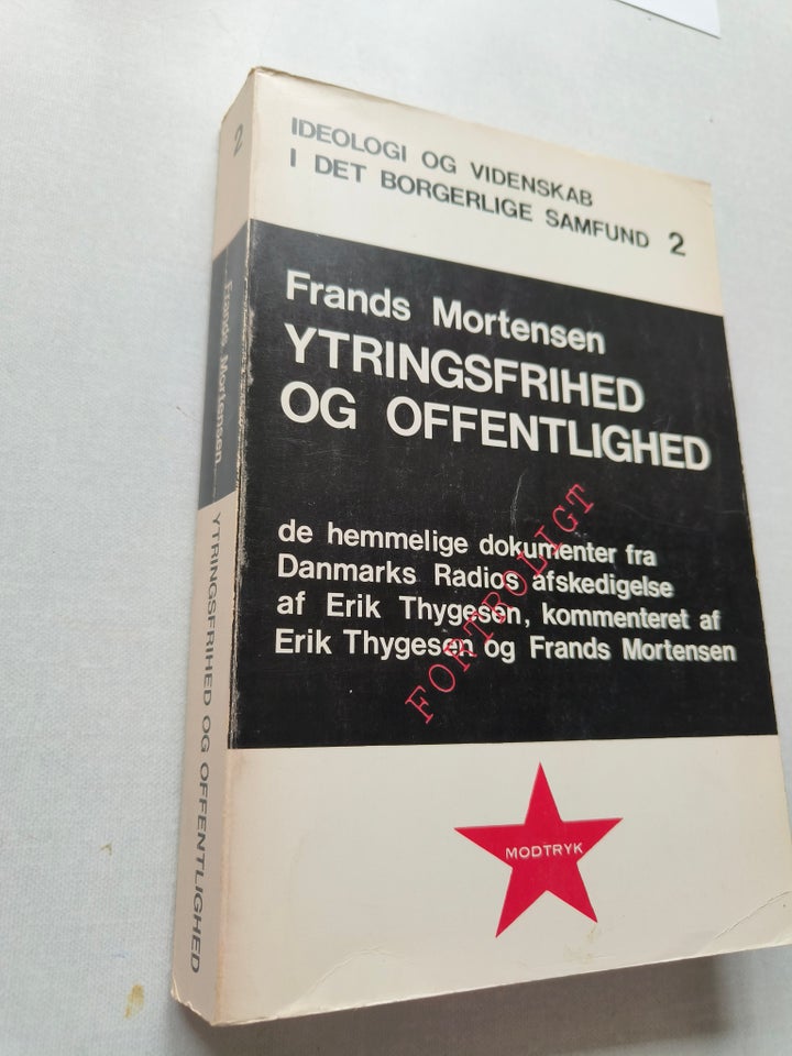 Ytringsfrihed og offentlighed,