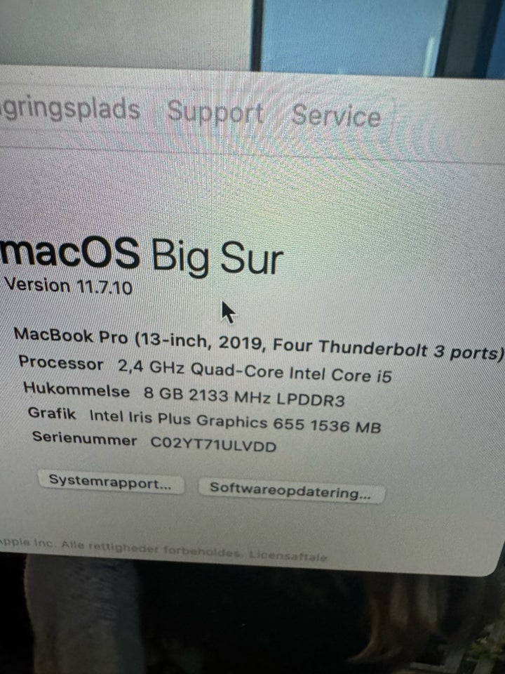 Mac Pro, Mac pro 13#" 500GB Flash med