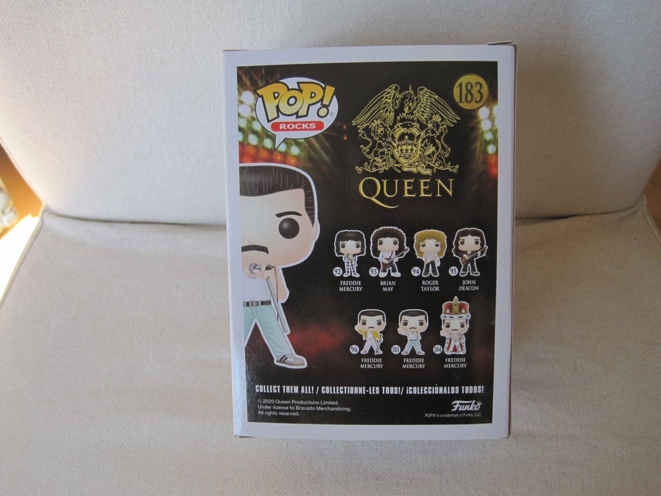 Funko Pop #183 Freddie Mercury