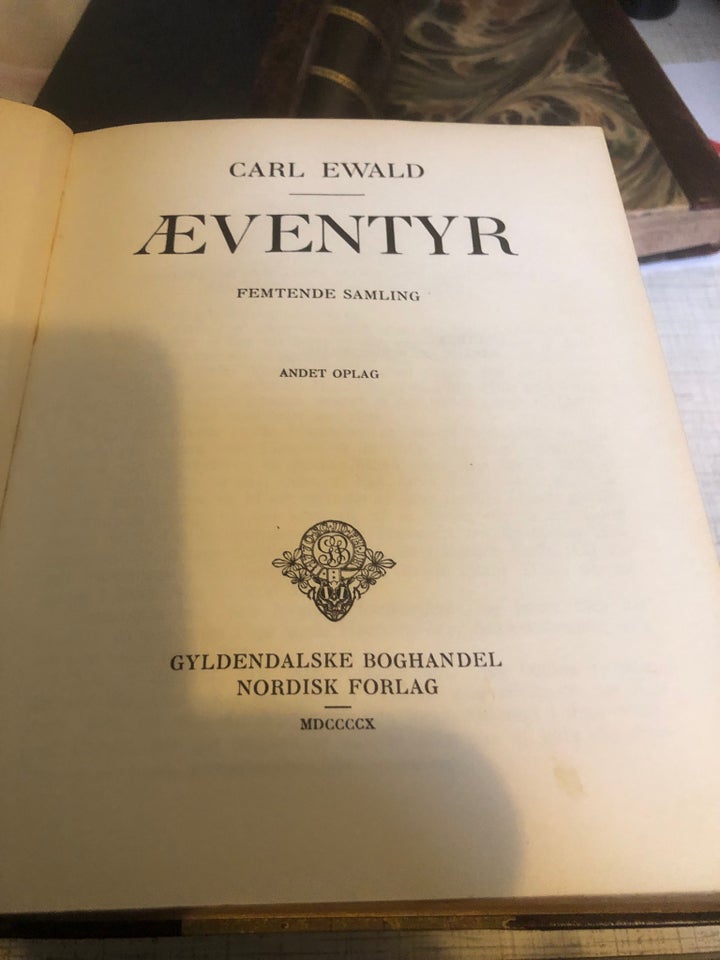 Carl ewaldæventyr, Gyldendal,