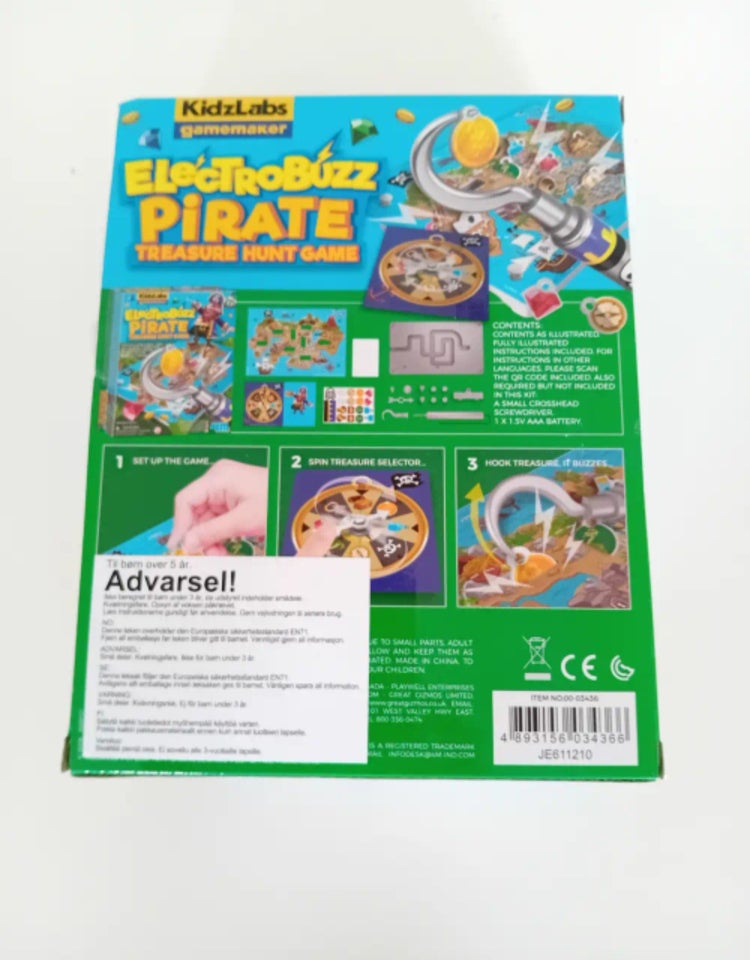 Piratspil, Børn, andet spil