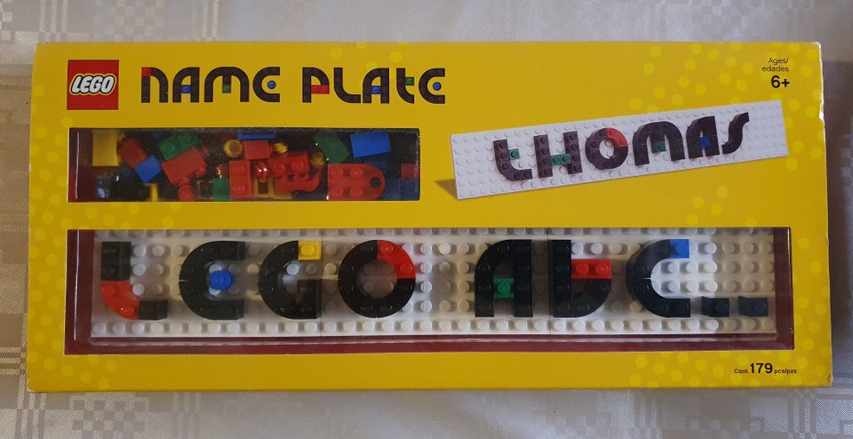 Lego Exclusives, 852522 Name Plate