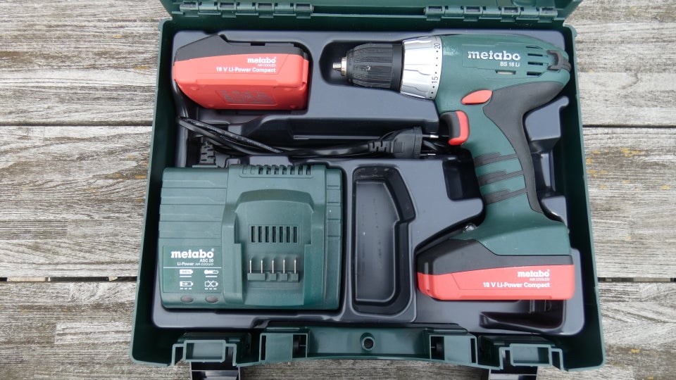 Skruemaskine, MAKITA BA18 Li