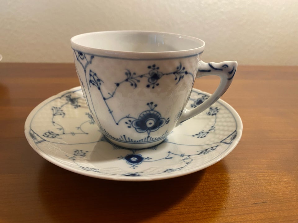 Porcelæn Musselmalet Kaffestel