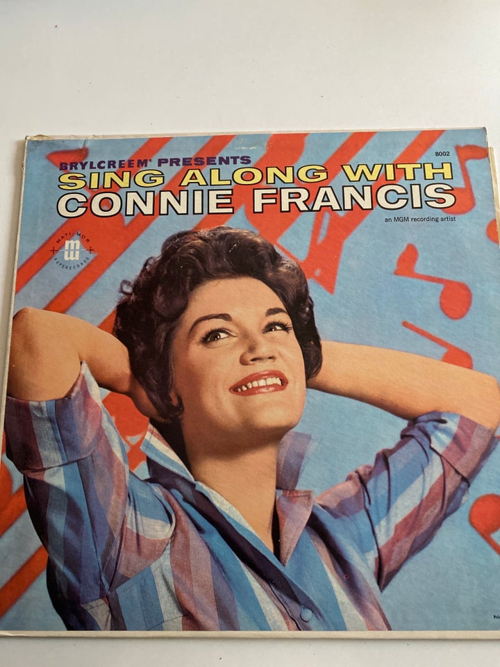 LP, CONNIE FRANCIS , Sing along