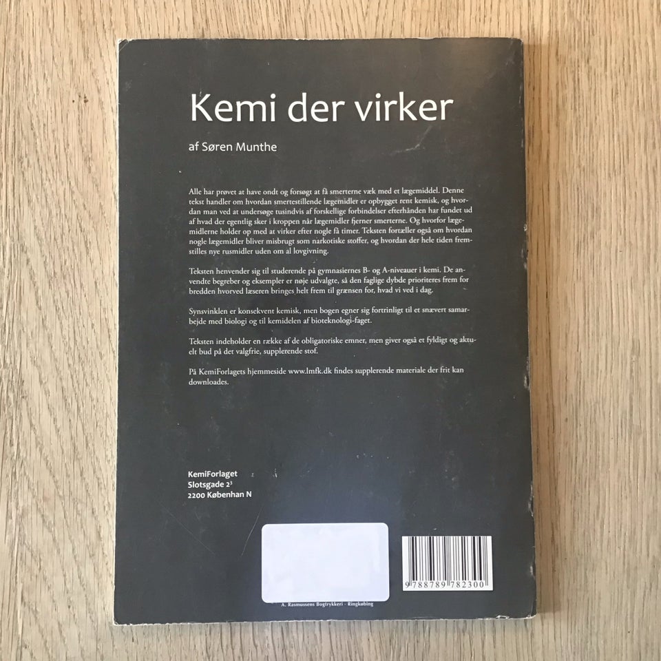 Kemi der virker, Søren Munthe, år