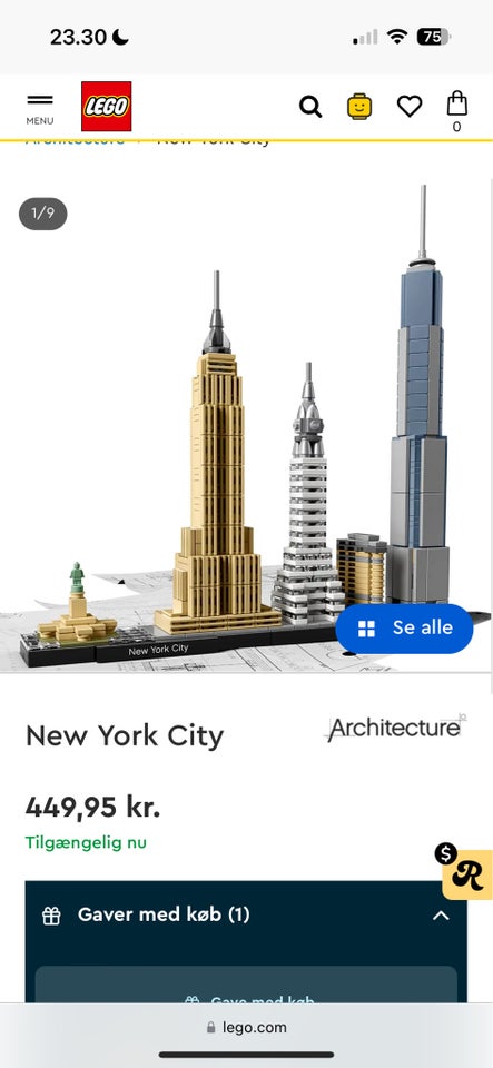 Lego Architecture 21028 New York