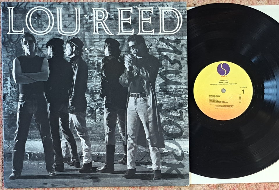 LP, Lou Reed - sjælden, New York