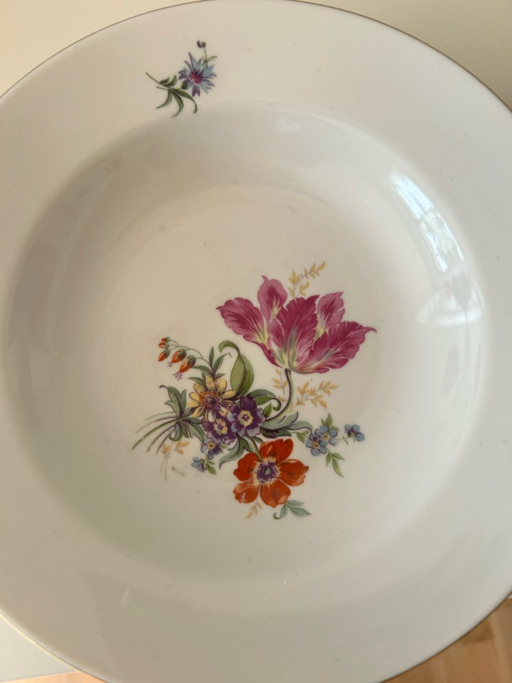 Porcelæn, Dybe tallerkener,