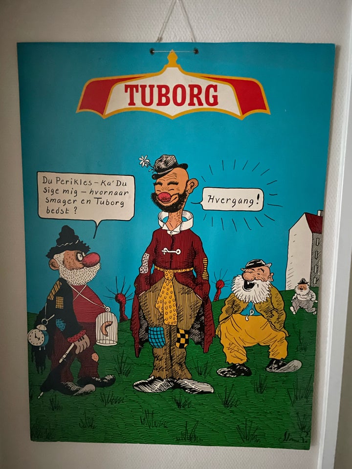 Plakat Storm P motiv: Tuborg