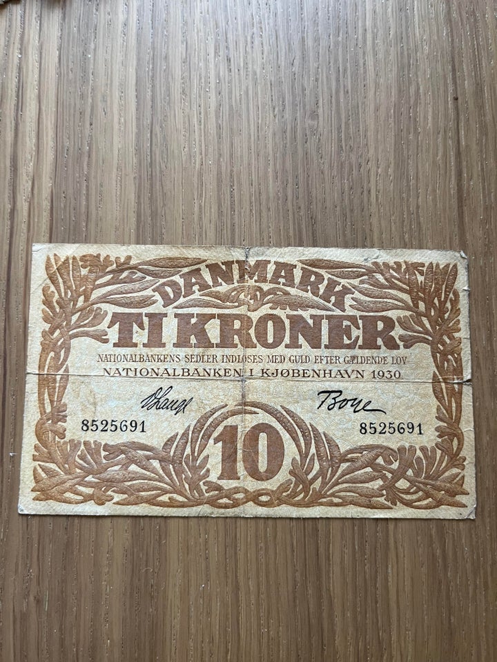 Danmark, sedler, 10 KR