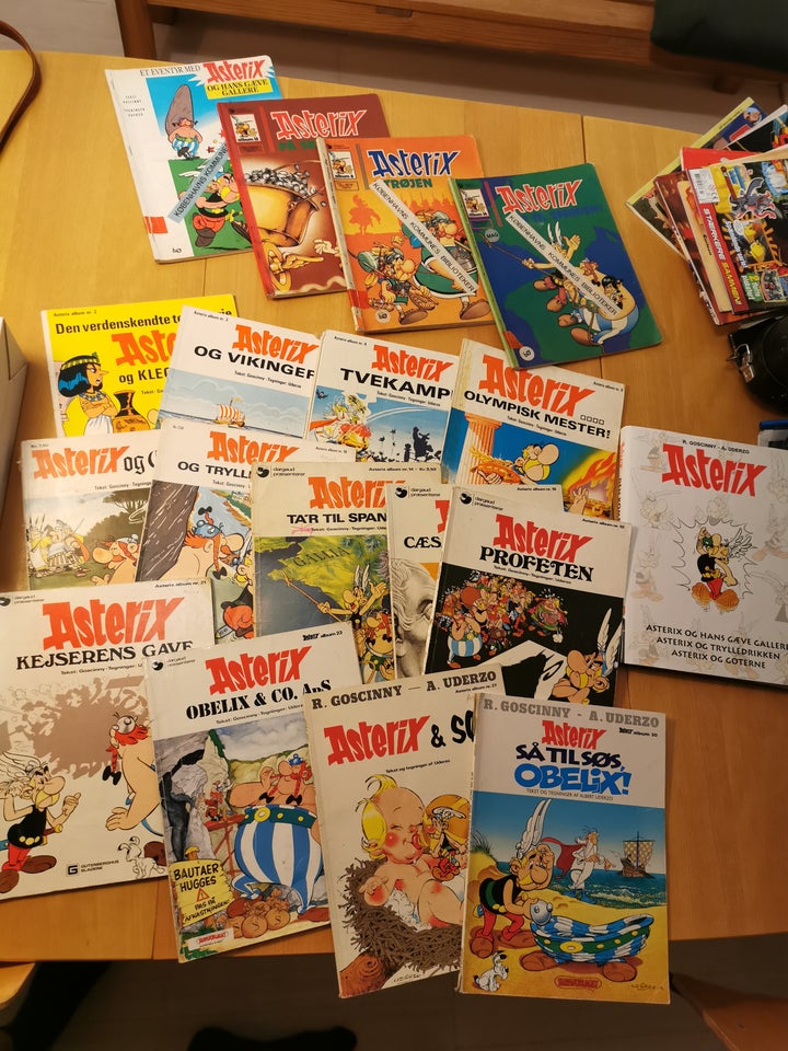 Asterix, Uderzo, Tegneserie