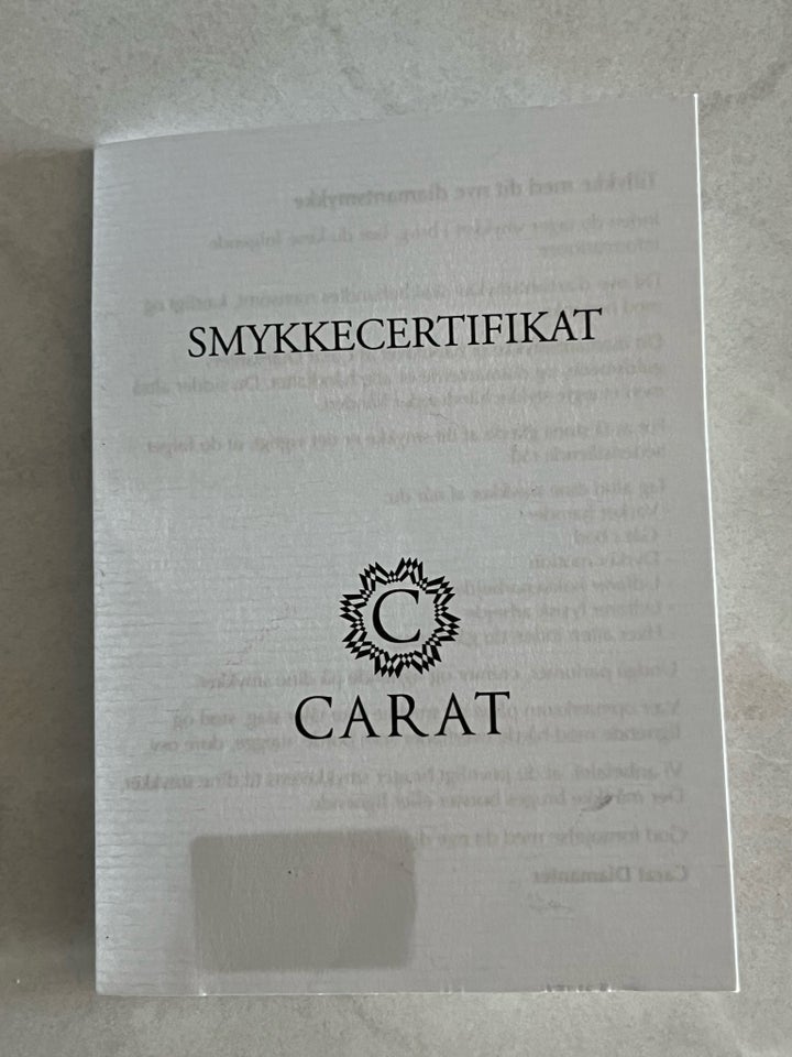 Halskæde, diamant, Carat