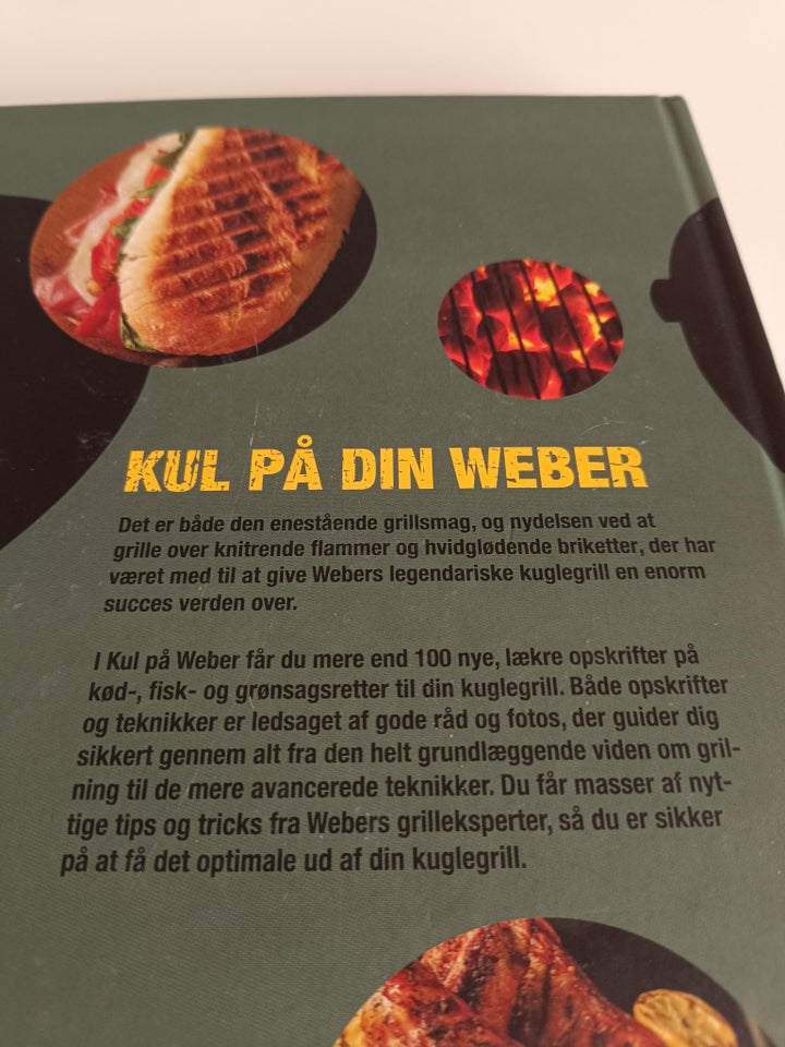 Kogebogen "Kul på Weber" emne: mad