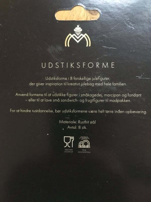 Småkageforme udstiksforme